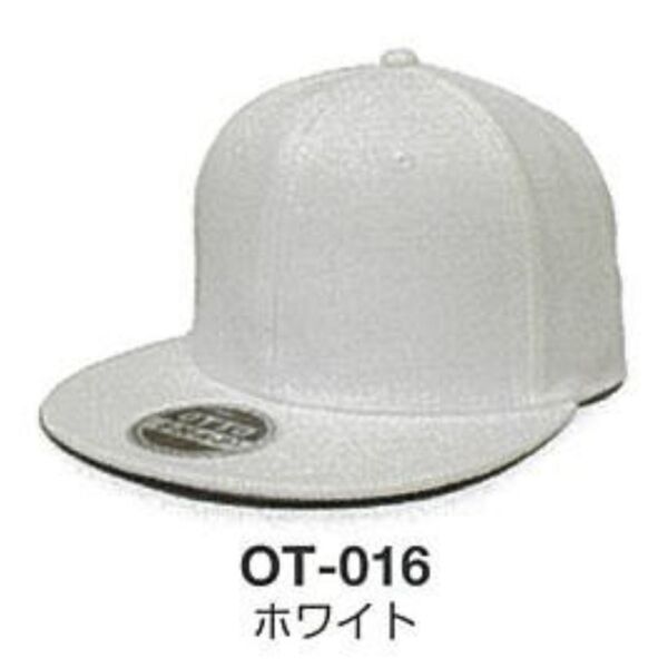【1～3文字刺繍】OTTO キャップ（ホワイト）【OT-016】 サムネイル